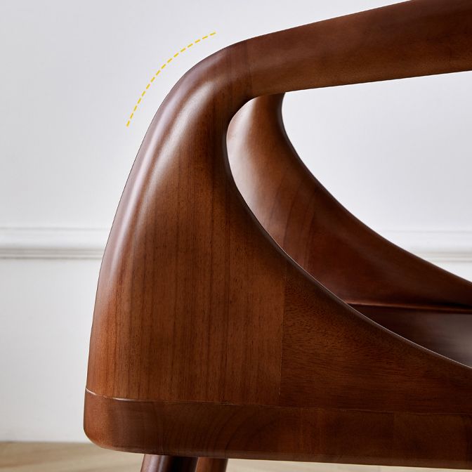 Moderne binnen eetstoel stoel vast houten windsor achterstoel achterstoel