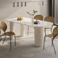 Modern Irregular Shape Table Sintered Stone Top Table with 3 Legs Clearhalo 'Dining Tables & Seating' 'Dining Tables' 'dining_table' 'furn' 'furn_dining_table' 'Furniture' 'Kitchen & Dining Furniture' 1200x1200_6eed8c82-68f0-4c76-82b6-8e8f05a430e0