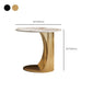 Round Coffee Table Cross Legs Coffee Table Set with Metal Legs Clearhalo 'Coffee & Accent Tables' 'Coffee Tables' 'coffee_tables' 'furn' 'furn_coffee_tables' 'Furniture' 'Living Room Furniture' 1200x1200_6eedb269-5e61-476d-965d-8b1a957fc226