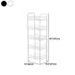 Contemporary Style Bookshelf Open Shelf Bookcase for Home Study Room Office