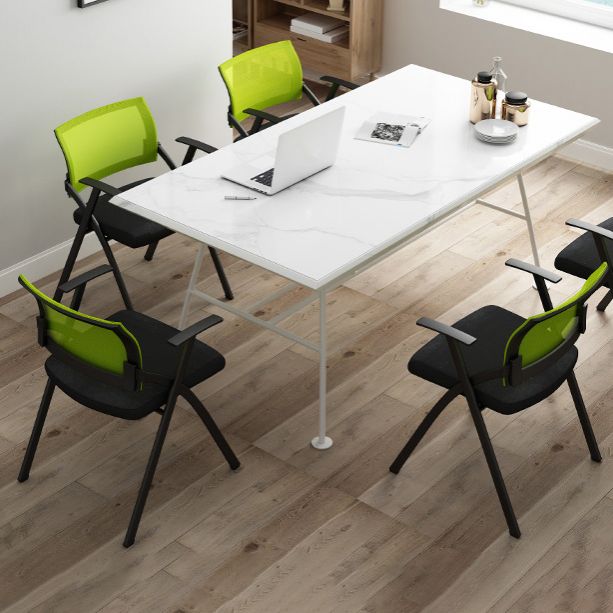 Black Frame Conference Chair No Distressing Fixed Arms Desk Chair Clearhalo 'furn' 'furn_office_chair' 'Furniture' 'Office Chairs' 'Office Furniture' 'office_chair' 1200x1200_6ef6ddae-b9a0-478c-aafc-6b2e6cc7e21a