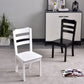 Modern Rubberwood Slat Back Chair Matte Finish Wood Dining Chair Clearhalo 'Dining Chairs' 'Dining Tables & Seating' 'dining_chair' 'furn' 'furn_dining_chair' 'Furniture' 'Kitchen & Dining Furniture' 1200x1200_6ef7ddb9-d729-453f-94e3-d573d98a1d52