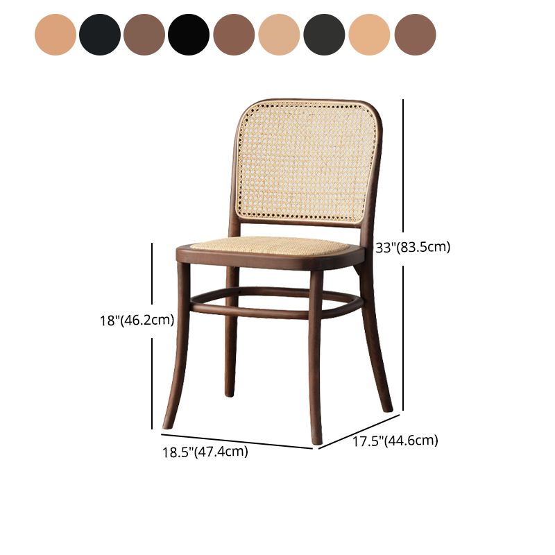 Traditional Wood Kitchen Dining Room Side Chair Open Back Chair Clearhalo 'Dining Chairs' 'Dining Tables & Seating' 'dining_chair' 'furn' 'furn_dining_chair' 'Furniture' 'furniture_dining_chair' 'Kitchen & Dining Furniture' 1200x1200_6ef7e2b0-a300-4ed2-a0aa-9db0e871d0b1