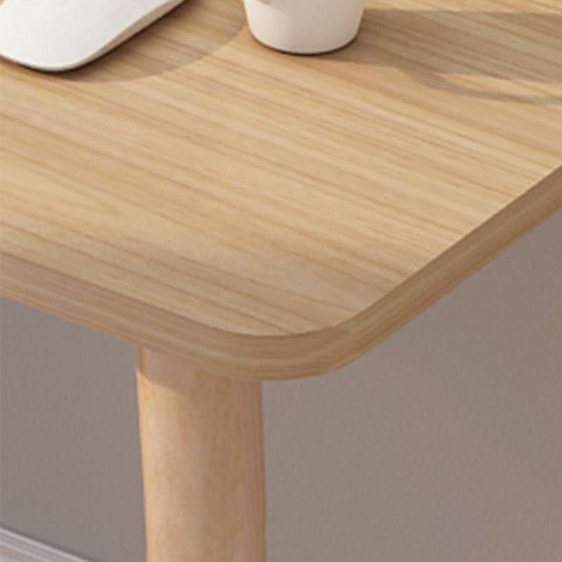 29 "H houten kantoor bureau modern schrijfbureau met 4 poten voor thuiskantoor