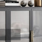 Glass Door Display Cabinet Industrial Storage Cabinet for Living Room Clearhalo 'Display & China Cabinets' 'display_china_cabinets' 'furn' 'furn_display_china_cabinets' 'Furniture' 'Kitchen & Dining Furniture' 1200x1200_6ef91dd3-7d6d-4e1b-86f6-d908e29a4eef