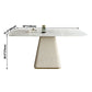 Rectangle Traditional Luxury Dining Table White Sintered Stone Table with Pedestal Base Clearhalo ' dining_table' 'Dining Tables & Seating' 'Dining Tables' 'furn' 'furn_dining_table' 'Furniture' 'furniture_dining_table' 'Kitchen & Dining Furniture' 'kitchen&dining_furn' 'kitchen' 'kitchen_dining_table' 1200x1200_6efb28a0-a515-4515-b2fc-33c8471f7107