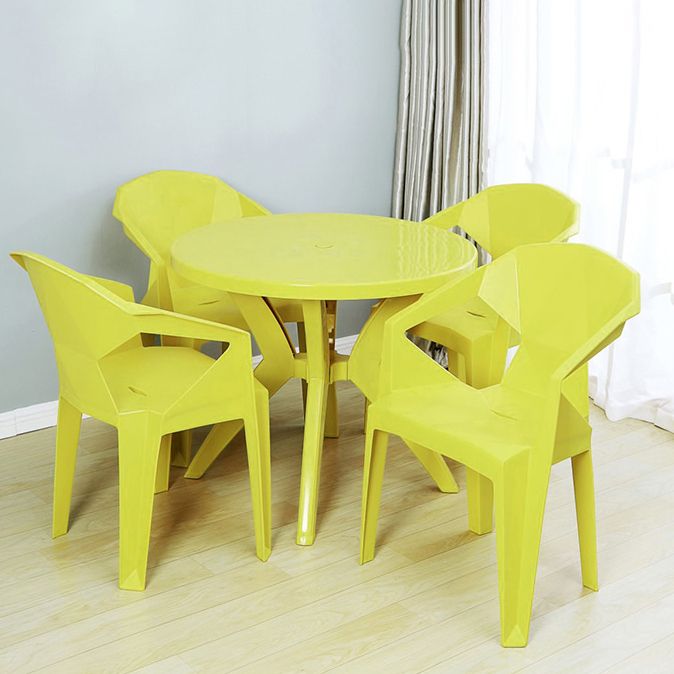 Modern Outdoor Dining Arm Chairs Plastic Side Back Patio Dining Armchairs Clearhalo ' kitchen&dining_furn' 'Dining Chairs' 'Dining Tables & Seating' 'dining_chair' 'furn' 'furn_dining_chair' 'Furniture' 'furniture_dining_chair' 'Kitchen & Dining Furniture' 'kitchen' 1200x1200_6efc1d24-f826-427c-9c43-7543208e3282