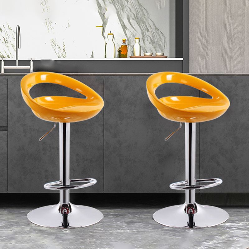 Industrial Style Bar-stool with Adjustable Height Swivel Footrest Barstool for Counter Bar Clearhalo 'Bar Furniture' 'Bar Stools' 'bar_stools' 'furn' 'furn_bar_stools' 'furniture_bar_stools' 'Kitchen & Dining Furniture' 'kitchen&dining_furn' 'kitchen' 'kitchen_furn' Furniture' 1200x1200_6efc86bc-40f9-4f09-b687-a0397637ae75
