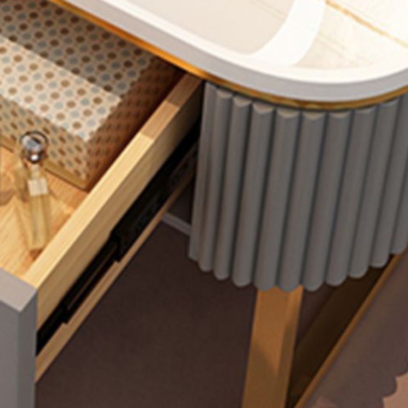 1 cajón de maquillaje tocador de tocador