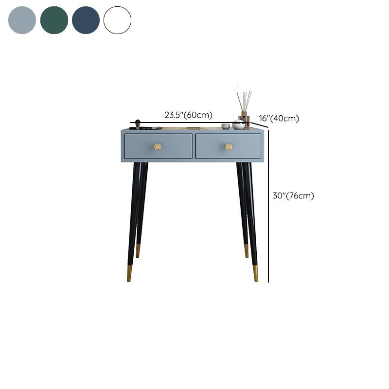 Modern Solid Wood Vanity Dressing Table with Mirror and Stool Clearhalo 'Bedroom Furniture' 'furn' 'furn_makeup_vanities' 'Furniture' 'Makeup Vanities' 'makeup_vanities' 1200x1200_6f004709-68ed-404c-8f15-0b6114138400