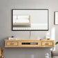 Modern Wood TV Stand Console Floating TV Media Stand with Drawers for Living Room Clearhalo 'furn' 'furn_tv_stands_entertainment_centers' 'Furniture' 'Living Room Furniture' 'TV Stands & Entertainment Centers' 'TV Stands & Media Storage Furniture' 'tv_stands_entertainment_centers' 1200x1200_6f015436-f94e-4804-b9d6-78b53c2aa761