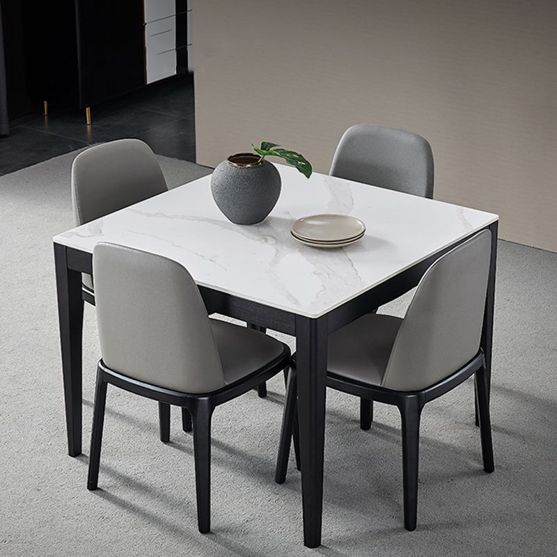 Industrial Style Dining Site Table Square Stone Dining Table with 4 Legs Clearhalo ' dining_table' 'Dining Tables & Seating' 'Dining Tables' 'furn' 'furn_dining_table' 'Furniture' 'furniture_dining_table' 'Kitchen & Dining Furniture' 'kitchen&dining_furn' 'kitchen' 'kitchen_dining_table' 1200x1200_6f084280-b342-454d-9465-11f435f07db5
