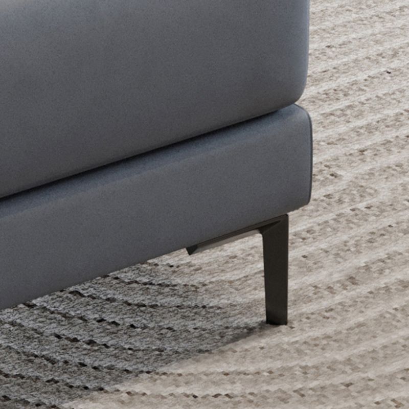 124.02"D x 62.99"W x 35.43"H Fabric Cushions Square Arm Sofa Clearhalo 'furn' 'furn_sectionals' 'Furniture' 'furniture_sectionals' 'kitchen' 'kitchen_sectionals' 'Living Room Furniture' 'Sectionals' 1200x1200_6f08cd6e-4cbe-4f63-995d-d9d1fedc89d1