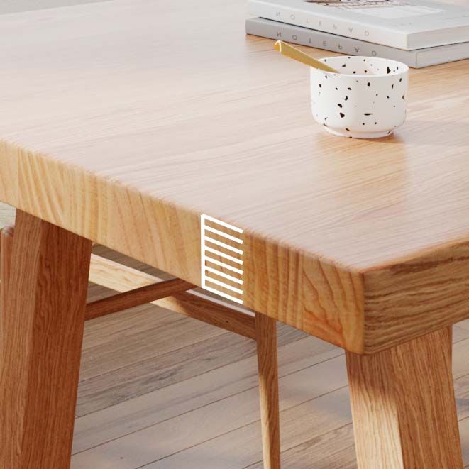 Modern Style Double Pedestal Table Pine Wood Table for Dining Room Clearhalo 'Dining Tables & Seating' 'Dining Tables' 'dining_table' 'furn' 'furn_dining_table' 'Furniture' 'Kitchen & Dining Furniture' 1200x1200_6f0bc4a6-5785-4066-a002-e69b0f11ed97