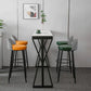 Modern Bar Dining Table Rectangle Bar Height Table with Double Pedestal in Black Clearhalo 'Bar Furniture' 'Bar Tables' 'bar_tables' 'furn' 'furn_bar_tables' 'Furniture' 'furniture_bar_tables' 'Kitchen & Dining Furniture' 1200x1200_6f0fbe60-bab0-4f36-86ac-ce03a30c7890