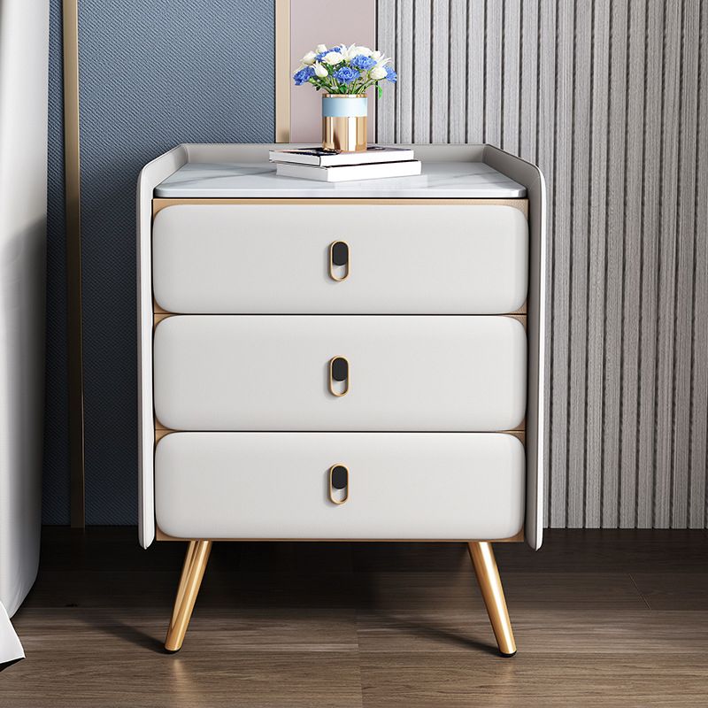 Tavolo da accento in legno massiccio comodino moderno tavolo notturno con gambe