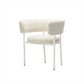 Modern Dining Armchairs Upholstered Open Back Arm Chairs with Metal Legs Clearhalo ' kitchen&dining_furn' 'Dining Chairs' 'Dining Tables & Seating' 'dining_chair' 'furn' 'furn_dining_chair' 'Furniture' 'furniture_dining_chair' 'Kitchen & Dining Furniture' 'kitchen' 1200x1200_6f1408d2-8ae9-46a5-a937-65d871c74a38
