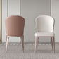 Contemporary Dining Side Chair Faux Leather Dining Side Chair for Indoor