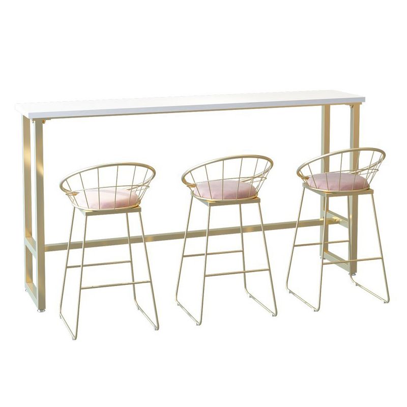 Rectangle Bar Table Contemporary Pub Table for Indoor and Breakroom Clearhalo 'Bar Furniture' 'Bar Tables' 'bar_tables' 'furn' 'furn_bar_tables' 'Furniture' 'Kitchen & Dining Furniture' 1200x1200_6f15dbf6-cbb7-437d-82df-ff95c833caa7