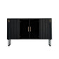 Sideboard in pietra da pranzo a buffet lucido glam con gambe
