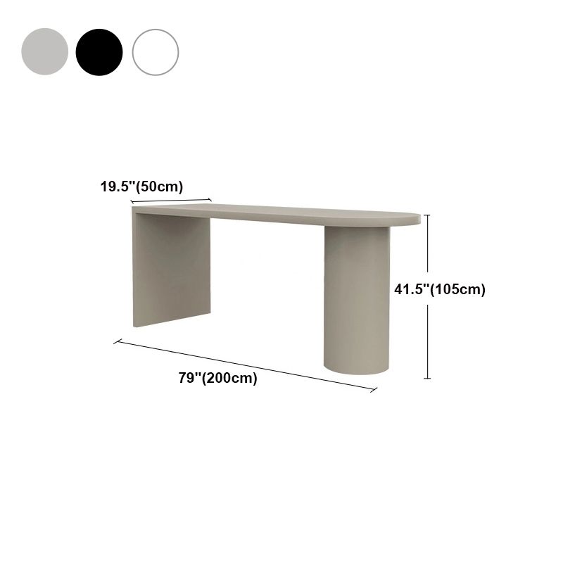 Modern Solid Wood Specialty Bar Table Double Pedestal Bistro Table for Kitchen Clearhalo 'Bar Furniture' 'Bar Tables' 'bar_tables' 'Dining Tables & Seating' 'Dining Tables' 'dining_table' 'furn' 'furn_dining_table' 'Furniture' 'furniture_bar_tables' 'Kitchen & Dining Furniture' 1200x1200_6f1a5ec3-37ea-4040-95eb-01e4c2969be6