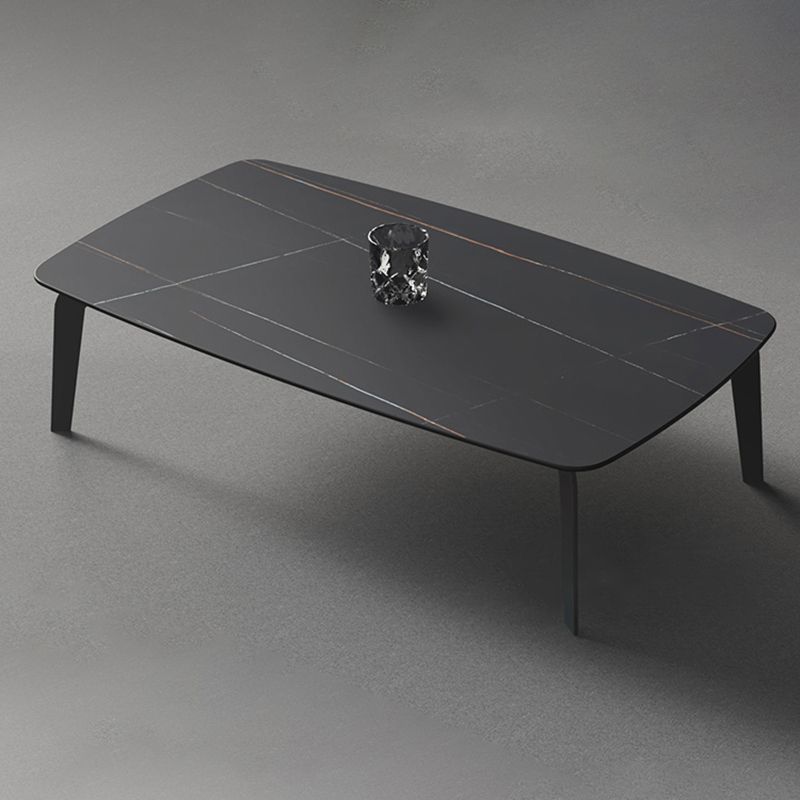 Rectangular Slate 4 Legs Coffee Table 16.5" High Stone 1 Single Cocktail Table Clearhalo 'Coffee & Accent Tables' 'Coffee Tables' 'coffee_tables' 'furn' 'furn_coffee_tables' 'Furniture' 'Living Room Furniture' 1200x1200_6f1b55d5-8450-4281-bcd9-e37b96a84dbd