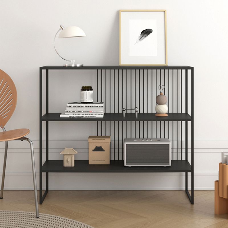 Contemporary Horizontal Metal Bookshelf Open Back Bookcase with Shelves Clearhalo 'Bookcases' 'furn' 'furn_bookcases' 'Furniture' 'Office Furniture' 1200x1200_6f1c10be-b706-4fe7-a495-5a1883c76f4c