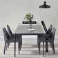 Standard Sintered Stone Top Dining Set with 4 Black Metallic Legs for Dining Furniture Clearhalo 'Dining Room Sets' 'Dining Tables & Seating' 'dining_room_set' 'furn' 'furn_dining_room_set' 'Furniture' 'furniture_dining_room_set' 'Kitchen & Dining Furniture' 'kitchen&dining_furn' 'kitchen' 1200x1200_6f1f9a8e-b48b-49b2-bac9-62d67dc9905c