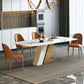 Ensemble de table de salle à manger rectangle moderne 1/5/7