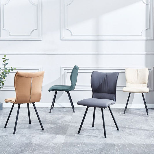 Modern Upholstered Side Chair Matte Finish Parsons Chair for Dining Room Clearhalo ' kitchen&dining_furn' 'Dining Chairs' 'Dining Tables & Seating' 'dining_chair' 'furn' 'furn_dining_chair' 'Furniture' 'furniture_dining_chair' 'Kitchen & Dining Furniture' 'kitchen' 1200x1200_6f2086fc-588d-40eb-ab5a-4fb68ba70a80