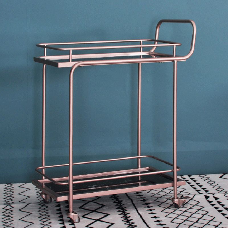 32.28" High Modern Style Prep Table Rolling Stone Prep Table for Dining Room Clearhalo 'furn' 'furn_kitchen_islands_carts' 'Furniture' 'Kitchen & Dining Furniture' 'Kitchen Islands & Carts' 'kitchen_islands_carts' 1200x1200_6f225aef-b60b-4adc-ba21-d51f7c65f63d