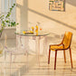 Modern Glass Dining Table Clear Dining Table with Plastic Base Clearhalo 'Dining Tables & Seating' 'Dining Tables' 'dining_table' 'furn' 'furn_dining_table' 'Furniture' 'furniture_dining_table' 'Kitchen & Dining Furniture' 'kitchen' 'kitchen_dining_table' 1200x1200_6f2456da-9ebc-47f5-a5ed-98e0e46604c8