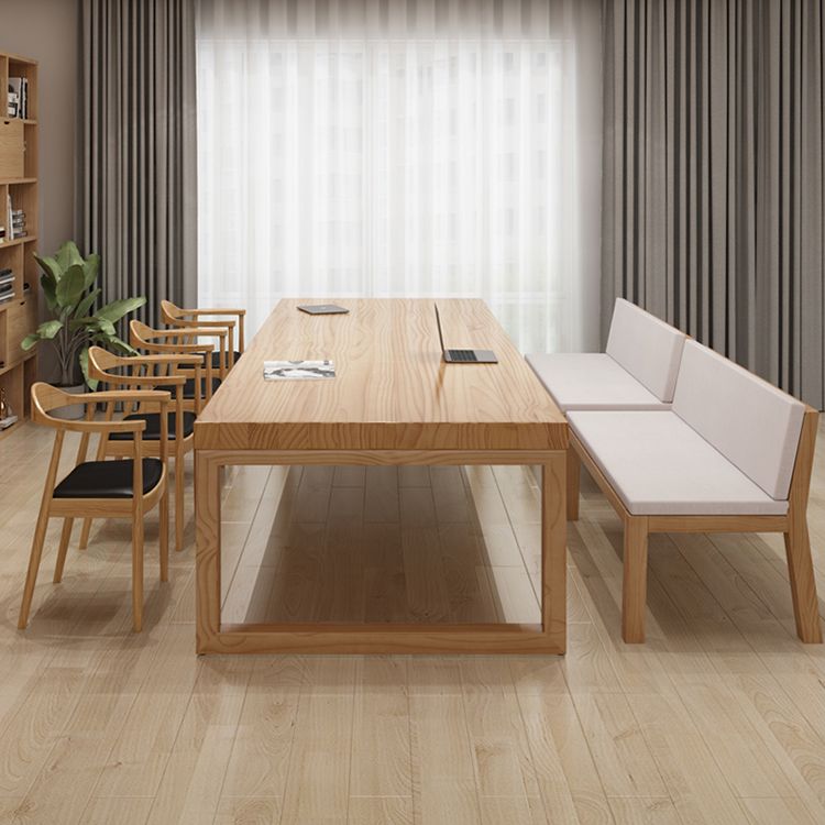 MODERNA RITCHIO RETTANGOLARE DI RITTAGLIO DEI LEGNO STRA SCANDO DI UFFICIO PER CASA