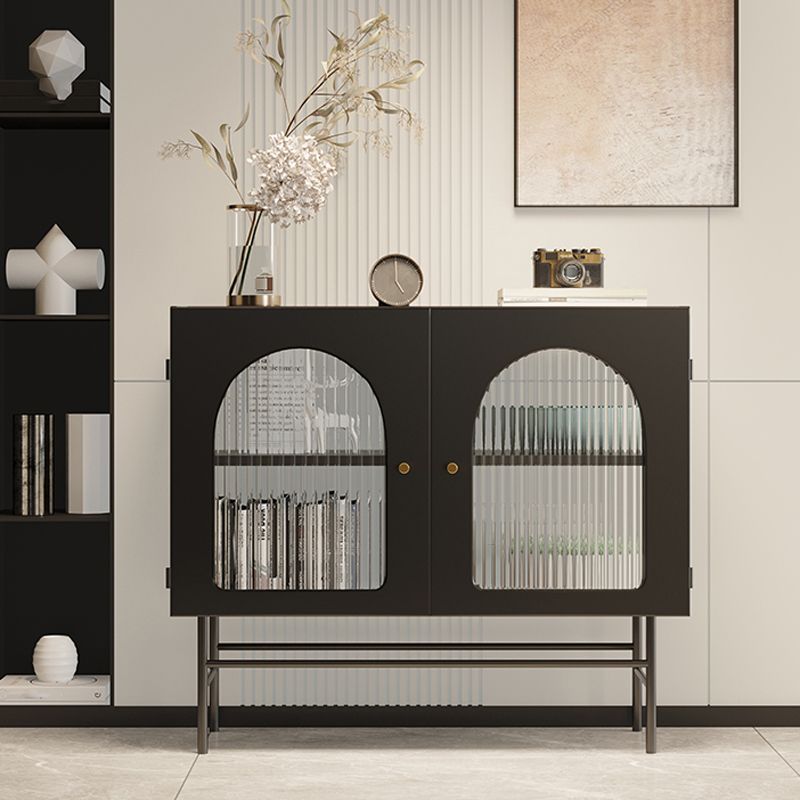 13.78"W Sideboard Contemporary Style Dining Server with 2 Doors for Kitchen Dining Room Clearhalo 'buffet_sideboard' 'Buffets & Sideboards' 'furn' 'furn_buffet_sideboard' 'Furniture' 'Kitchen & Dining Furniture' 1200x1200_6f26e7e2-c1d1-4d4a-9295-07d7508365eb