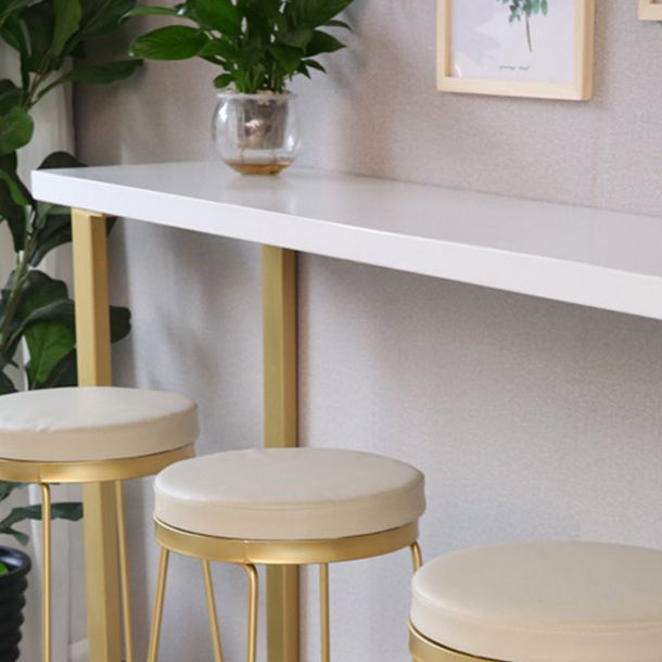 Rectangle Bar Dining Table Traditional Luxury Bar Table with Sled Base Clearhalo 'Bar Furniture' 'Bar Tables' 'bar_tables' 'furn' 'furn_bar_tables' 'Furniture' 'furniture_bar_tables' 'Kitchen & Dining Furniture' 1200x1200_6f2712fb-18bb-47fd-929b-f009e6142c1b