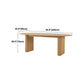 Modern Natural Base Table Oval Wood Top Dinner Room Kitchen Table Clearhalo 'Dining Tables & Seating' 'Dining Tables' 'dining_table' 'furn' 'furn_dining_table' 'Furniture' 'Kitchen & Dining Furniture' 1200x1200_6f280166-f105-4d23-a806-13cb987f7aff
