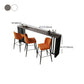 Modern Style Bar Table 42-inch Height Stone Top and Iron Base Bistro Table Clearhalo 'Bar Furniture' 'Bar Tables' 'bar_tables' 'furn' 'furn_bar_tables' 'Furniture' 'furniture_bar_tables' 'Kitchen & Dining Furniture' 1200x1200_6f28b8d5-11e7-45dc-abf6-d916eef16e35