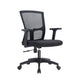 23" silla de oficina moderna respirable del negro de AirGrid de la silla de escritorio ancha