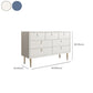 Cómoda de almacenamiento de madera Glam para dormitorio, cómoda de 16" de ancho con cajones