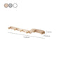 Metal and Wood Coat Rack Contemporary Style Home Wall Hanging Coat Hanger Clearhalo 'Entry & Mudroom Furniture' 'furn' 'furn_hall_tree_coat_racks' 'Furniture' 'Hall Trees & Coat Racks' 'hall_tree_coat_racks' 1200x1200_6f2d8095-2f0a-4acb-8430-020d302dc4f3