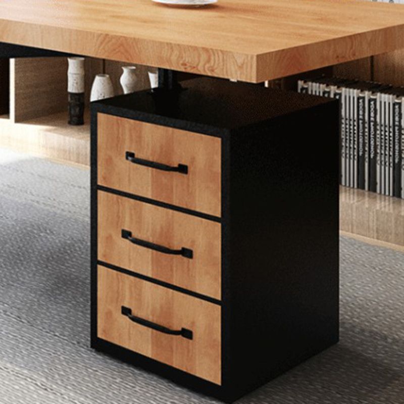 Contemporary Office Desk Rectangular Solid Wood Executive Desks Clearhalo 'furn' 'furn_office_desk' 'Furniture' 'Office Desks' 'Office Furniture' 'office_desk' 1200x1200_6f2de2b1-e012-4f42-89a8-1ab680f1095f
