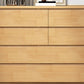 1-Door and 6-Drawer Chest Rubberwood 47.2" Wide Cabinet with Rattan Accent Clearhalo 'Cabinets & Chests' 'cabinets_chests' 'furn' 'furn_cabinets_chests' 'Furniture' 'Living Room Furniture' 1200x1200_6f304306-a71f-468e-9403-84a96b06ac41
