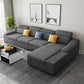 Linen 4-Seater Sectional Sofa with Sloped Arms for Living Room Clearhalo 'furn' 'furn_sectionals' 'Furniture' 'Living Room Furniture' 'Sectionals' 1200x1200_6f32f534-cabc-47a5-a46e-8799eeb839bf