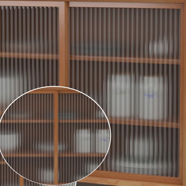 Gesto in legno di gomma Creedenza moderno con cassetti e conservazione