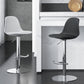 Industrial Backrest Rotatable Counter Stool Iron Cafe Bar Stool with Cushion and Pedal Clearhalo 'Bar Furniture' 'Bar Stools' 'bar_stools' 'furn' 'furn_bar_stools' 'Furniture' 'Kitchen & Dining Furniture' 1200x1200_6f35286f-1e2b-4023-baa5-e6d4a73a5ab0