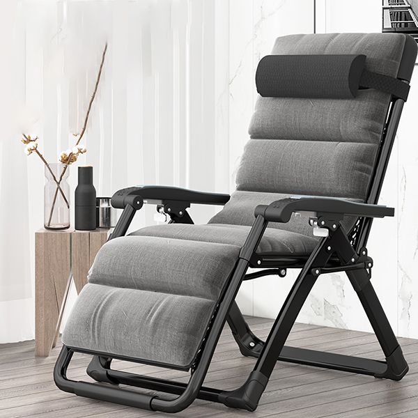 Contemporary Standard Recliner with Removable Cushions and Metal Legs Clearhalo 'Chairs & Seating' 'furn' 'furn_recliners' 'Furniture' 'Living Room Furniture' 'Recliners' 1200x1200_6f3c6822-8731-4b7f-8a11-36c68a07e37d