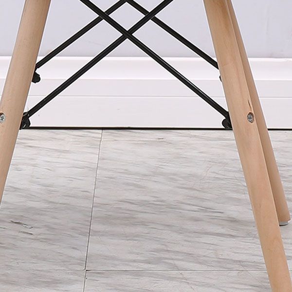 Contemporary Beech Wingback Side Chair Matte Finish Upholstered Dining Chair Clearhalo ' kitchen&dining_furn' 'Dining Chairs' 'Dining Tables & Seating' 'dining_chair' 'Furniture' 'furniture_dining_chair' 'Kitchen & Dining Furniture' 'kitchen' 1200x1200_6f3d25e5-e244-4d64-aa9c-822dda524521