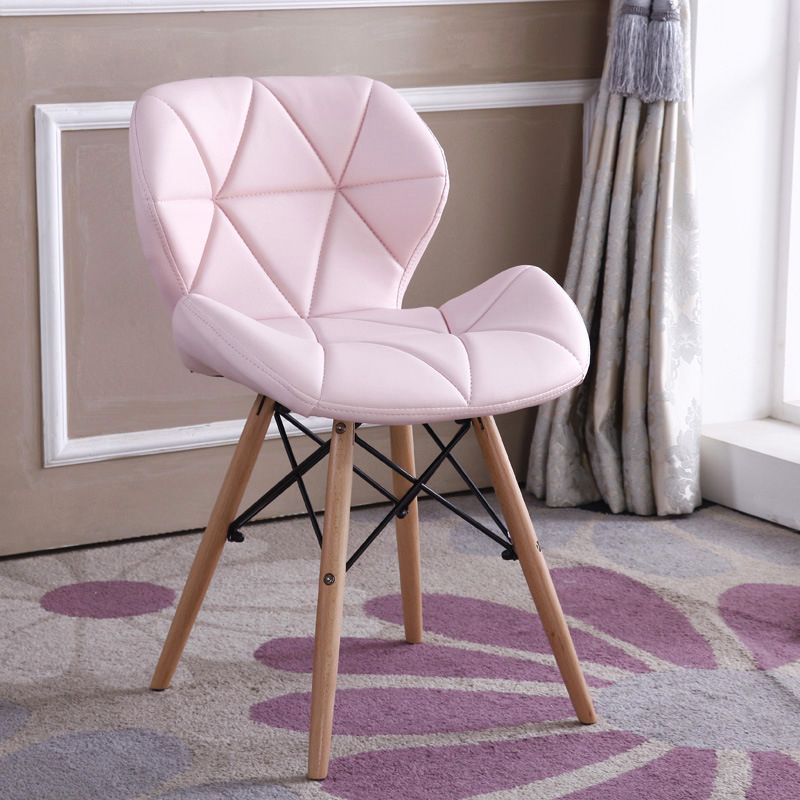 PU Chair18.5" L x23.6"W x27.5"H Armless MW Chair for Living Room Clearhalo 'Accent Chairs' 'accent_chairs' 'Chairs & Seating' 'Furniture' 'furniture_accent_chairs' 'Living Room Furniture' 1200x1200_6f3e20b3-83fd-4bf6-b5ca-7aeaa489a74d