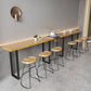 1/4/7 Pieces Modern Rectangular Pub Table Set Wooden Counter Table with High Stools Clearhalo 'Bar Furniture' 'furn' 'furn_home_bar_bar_sets' 'Furniture' 'Home Bars & Bar Sets' 'home_bar_bar_sets' 'Kitchen & Dining Furniture' 1200x1200_6f4606c6-650e-4805-9c18-d835f221c529