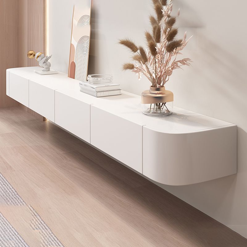 Solid Wood TV Stand Console White Media Console with Drawers Clearhalo 'furn' 'furn_tv_stands_entertainment_centers' 'Furniture' 'Living Room Furniture' 'TV Stands & Entertainment Centers' 'TV Stands & Media Storage Furniture' 'tv_stands_entertainment_centers' 1200x1200_6f498de4-76b6-4e07-9a7d-49b08acee060